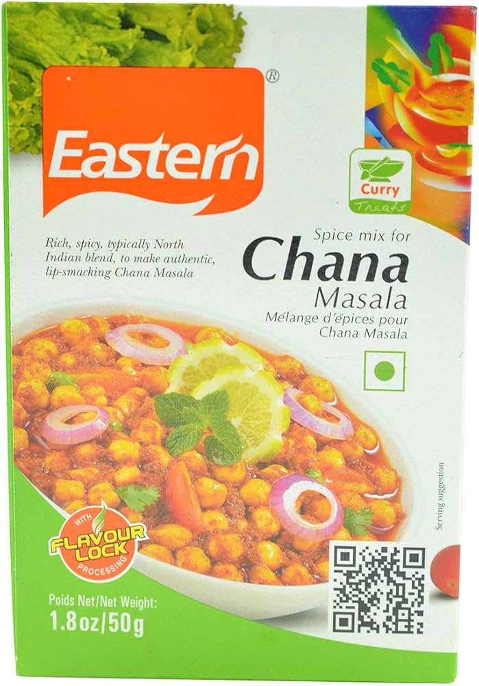 Eastern Chana Masala-Gms : 50 - www.foodworldmd.com