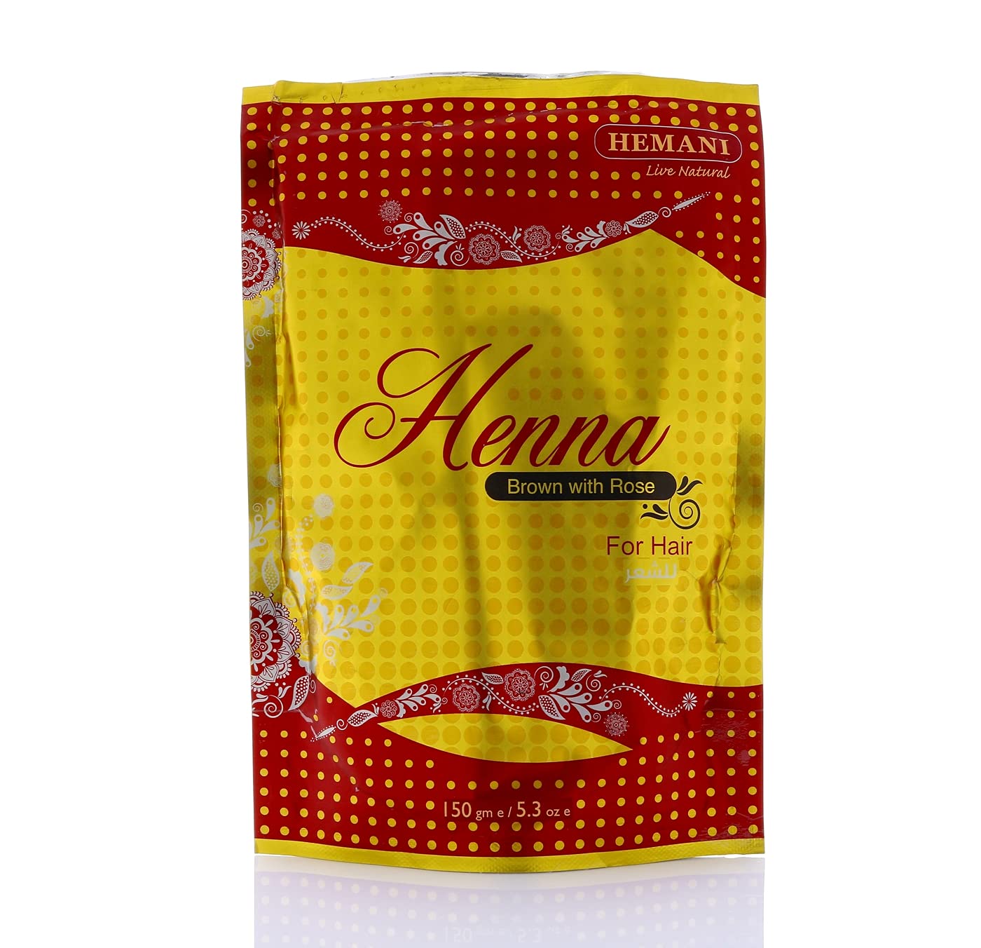 Hemani Henna Brown With Rose-Gms : 150 - www.foodworldmd.com