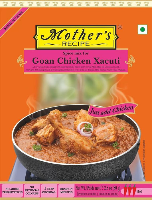 Mothers Goan Chicken Xacuti Mix-Gms : 80 - www.foodworldmd.com