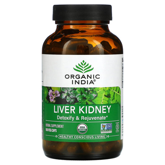 Organic India Liver Kidney Tablet-Cap : 90