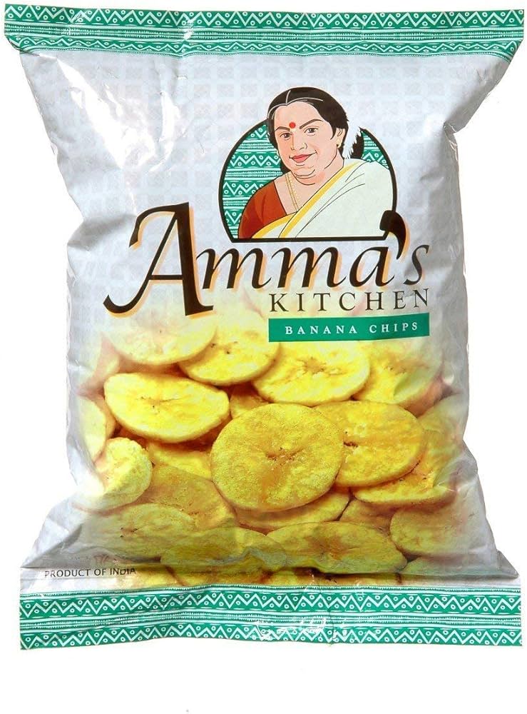 Ammas Kitchen Banana Chips-Gms : 737 - www.foodworldmd.com