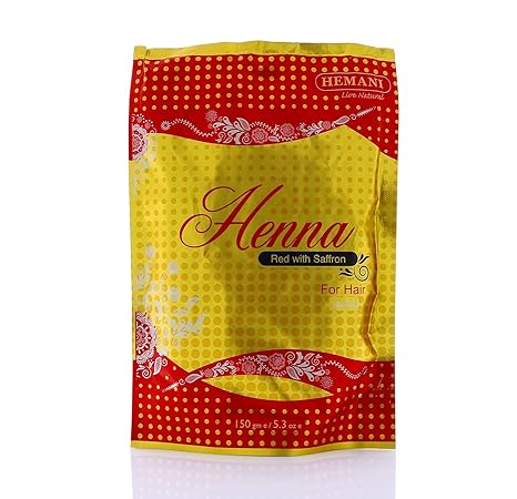 Hemani Henna Red With Saffron-Gms : 150 - www.foodworldmd.com