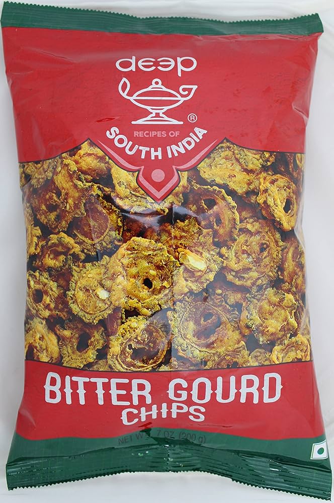 Deep Bitter Gourd Chips-Gms : 200 - www.foodworldmd.com