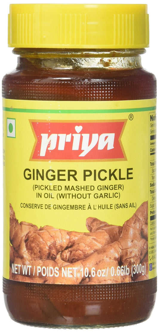 Priya Ginger Pickle-Gms : 300 - www.foodworldmd.com