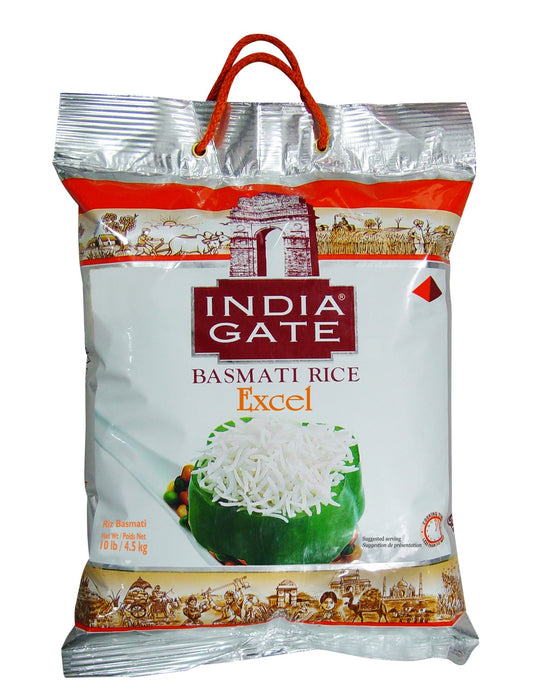 India Gate Excel Basmati Rice-Lbs : 10