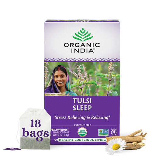 Organic India Tulsi Sleep Tea Bags-Gms : 32.4