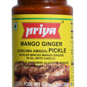 Priya Mango Ginger Pickle-Gms : 300 - www.foodworldmd.com