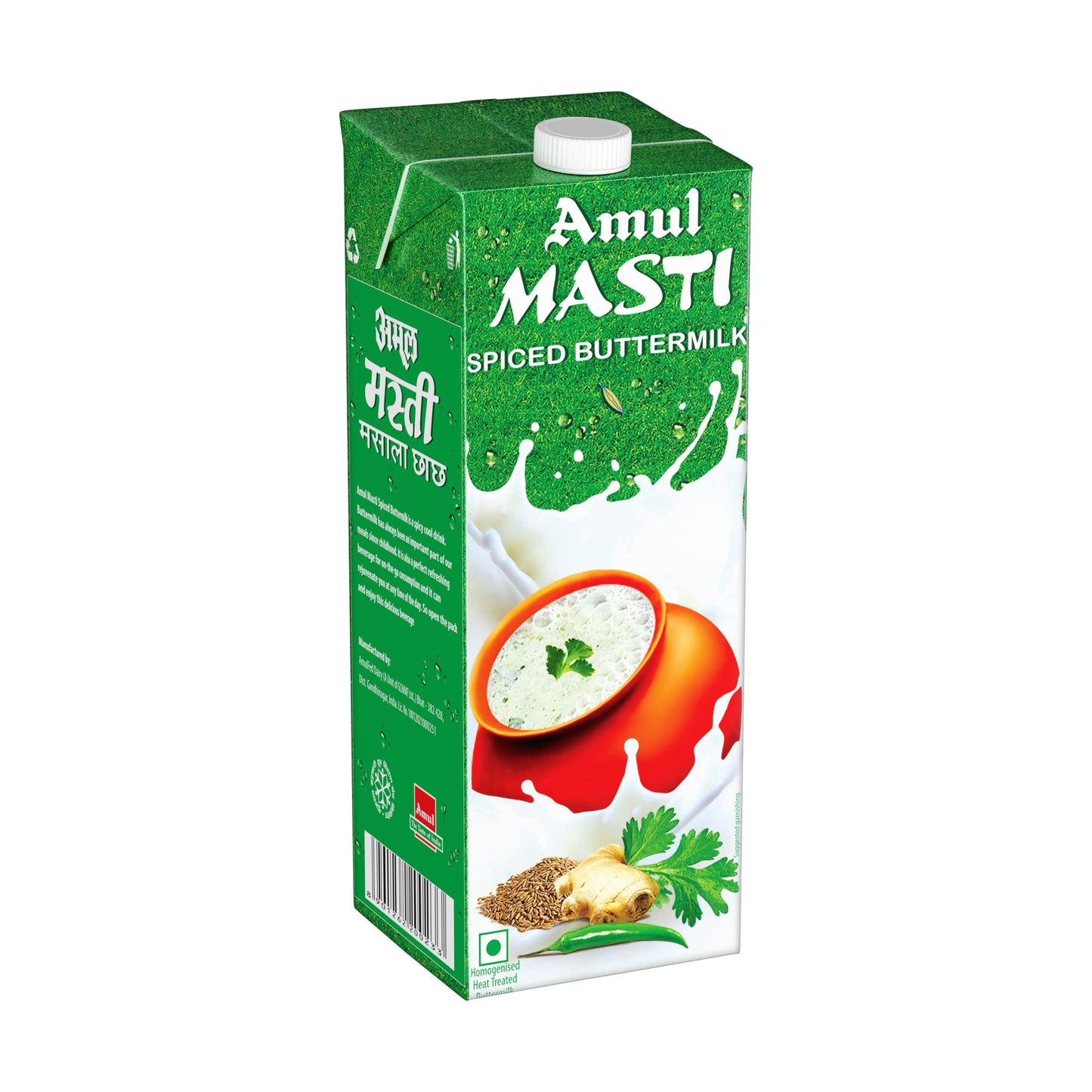 Amul Spiced Buttermilk-Ml : 1000 - www.foodworldmd.com