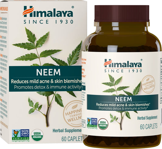 Himalaya Neem Tablet-Pcs : 60 - www.foodworldmd.com