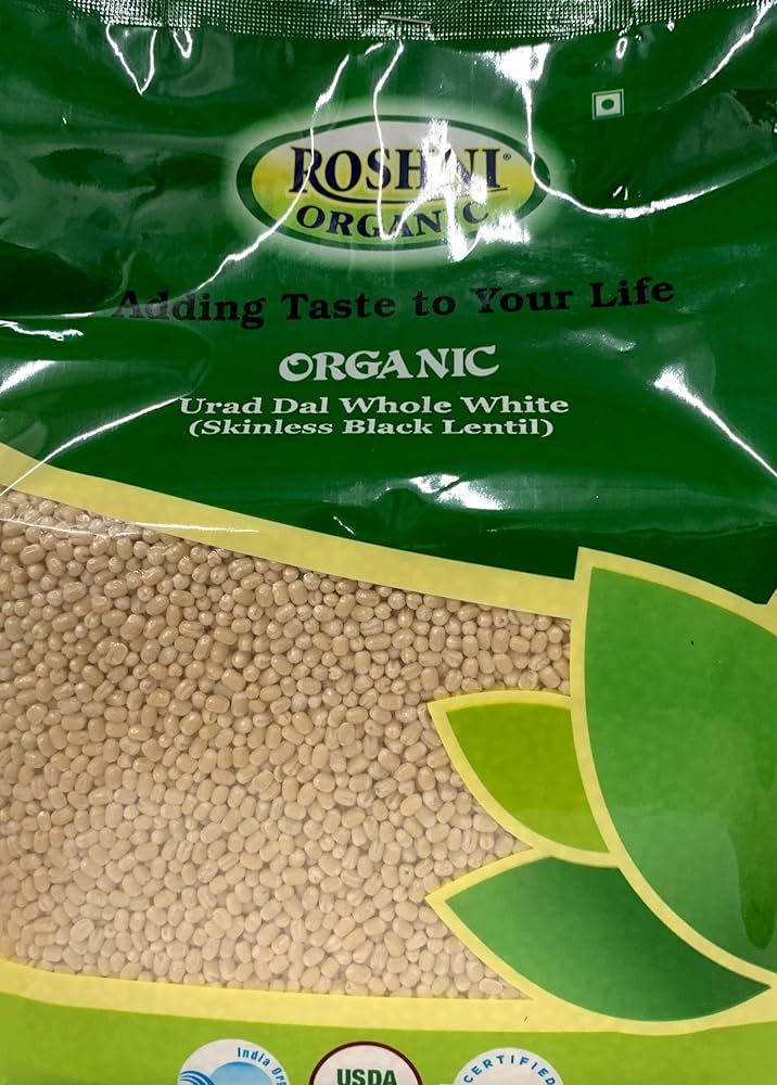 Roshini Organic Urad Gota-Lbs : 3.64 - www.foodworldmd.com