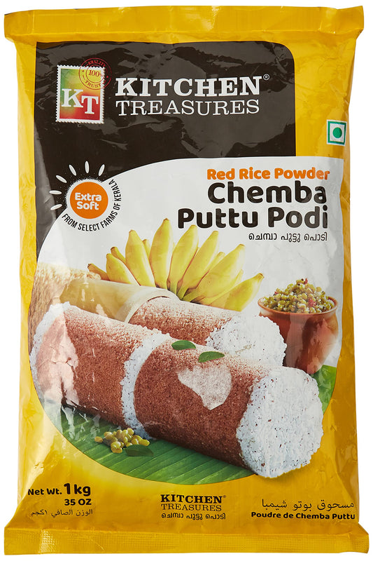 Kitchen Treasure Chemba Puttupodi-Lbs : 2.2 - www.foodworldmd.com