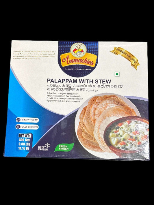 Ammachies Palappam with Vegetable Stew-Gms : 400