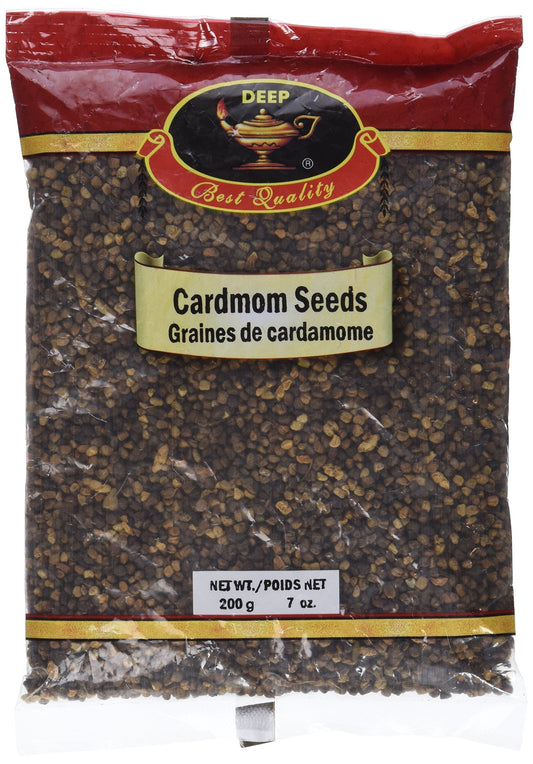 Deep Cardamom Seeds-Gms : 100 - www.foodworldmd.com