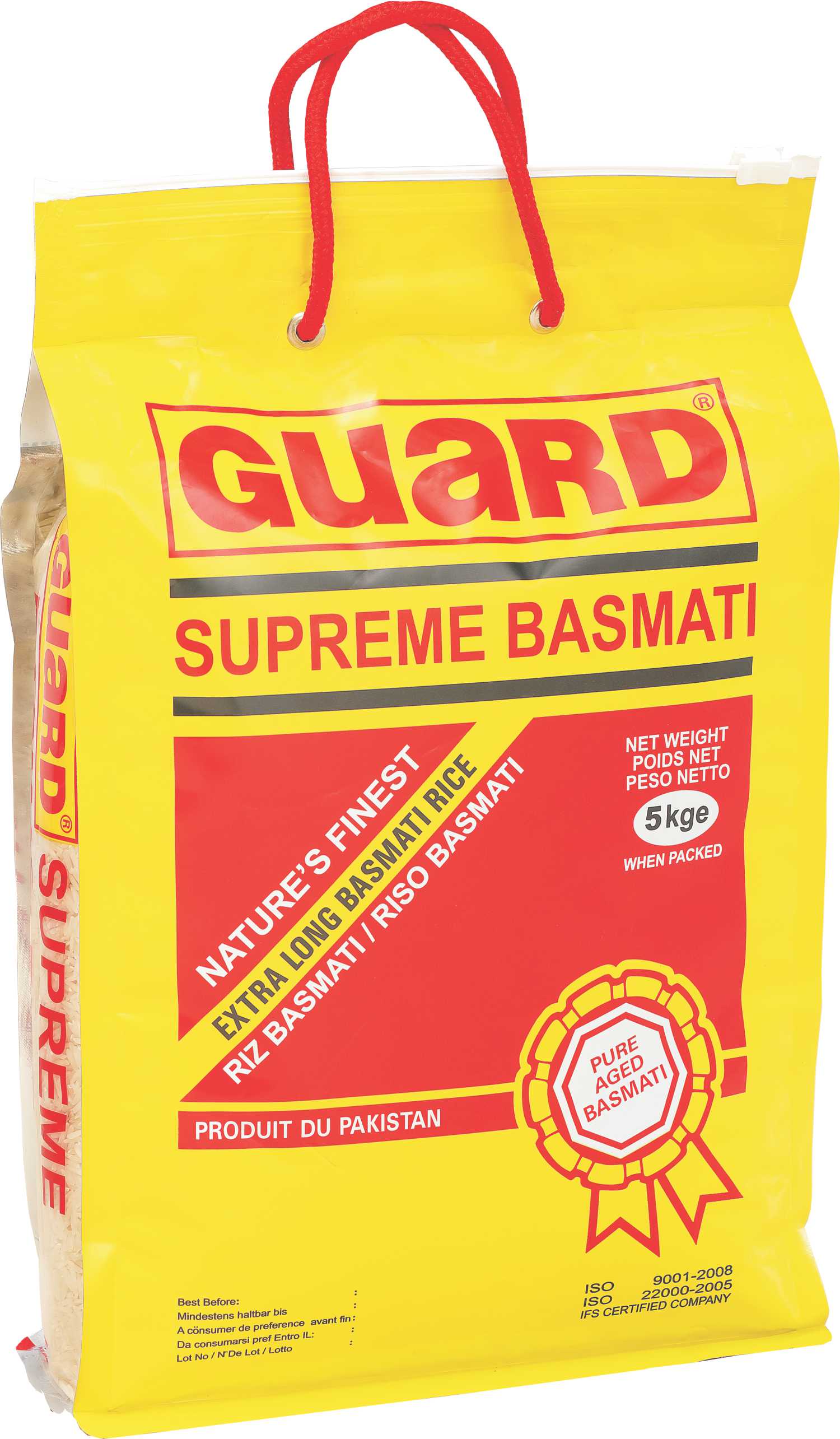 Guard Supreme Basmati Rice-Lbs : 10 - www.foodworldmd.com