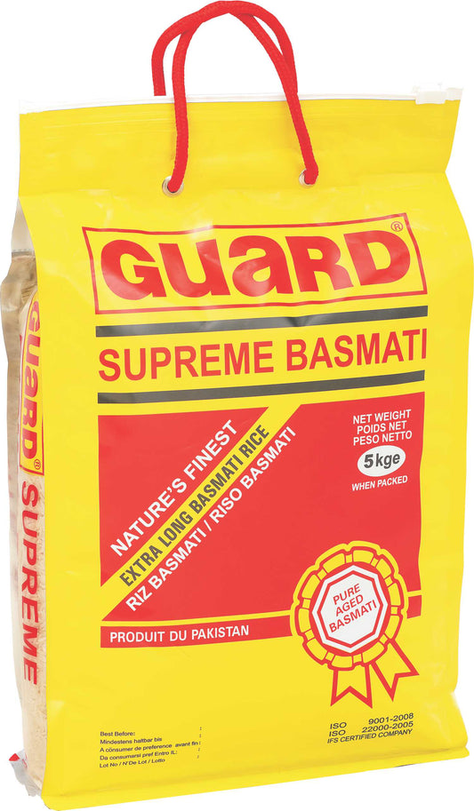 Guard Supreme Basmati Rice-Lbs : 10 - www.foodworldmd.com