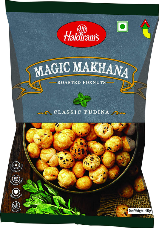 Haldirams Magic Makhana Masala-Gms : 30 - www.foodworldmd.com