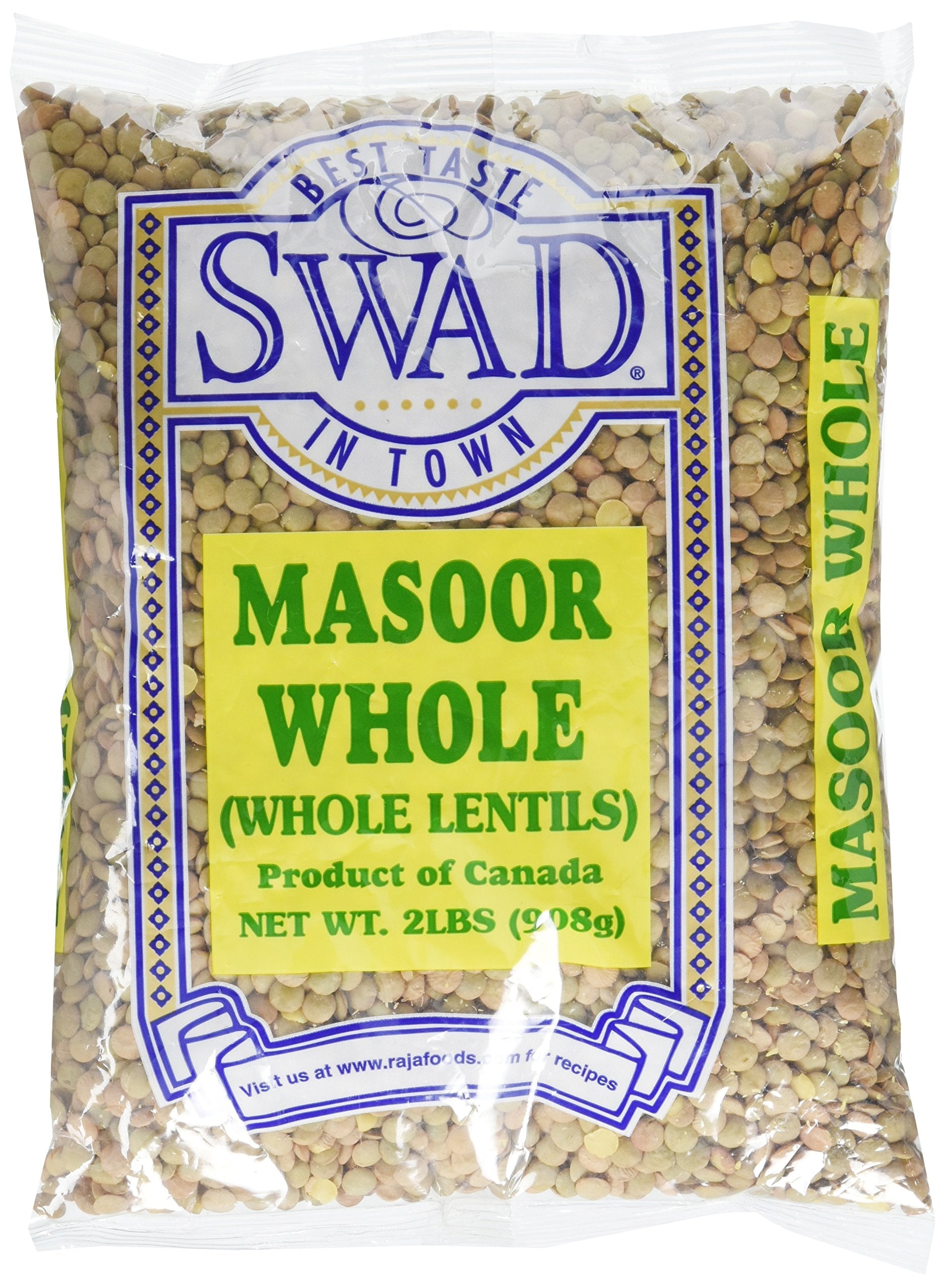 Swad Masoor Whole-Lbs : 2 - www.foodworldmd.com