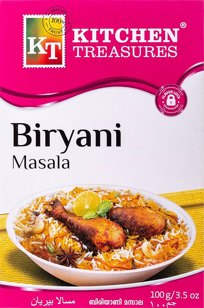 Kitchen Treasure Biryani Masala-Gms : 100 - www.foodworldmd.com