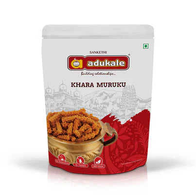 Adukale Khara Murukku-Gms : 180 - www.foodworldmd.com