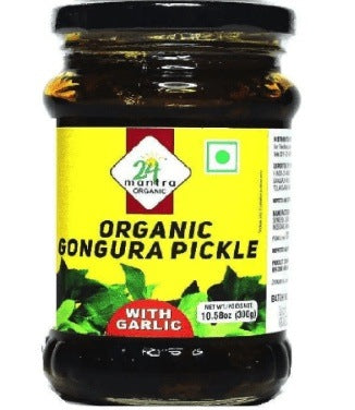 24 Mantra Organic Gongura Pickle-Gms : 400 - www.foodworldmd.com