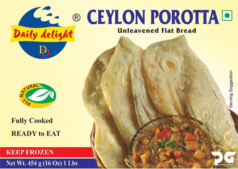 Daily Delight Ceylon Porotta-Gms : 454 - www.foodworldmd.com