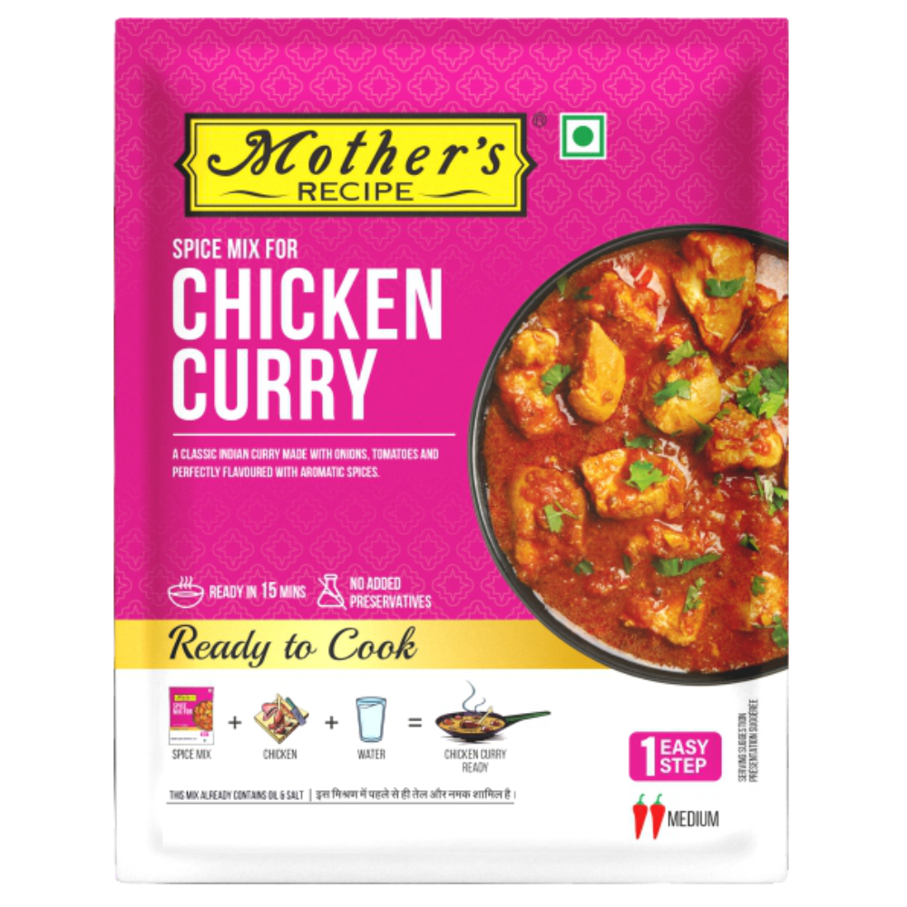 Mothers Chicken Curry Mix-Gms : 100 - www.foodworldmd.com