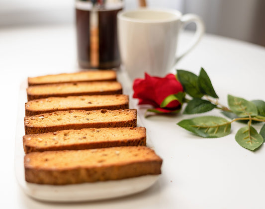 Crispy Almond Cake Rusk-Gms : 550 - www.foodworldmd.com