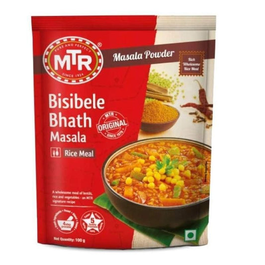 MTR Bisibele Bhath Powder-Gms : 100 - www.foodworldmd.com