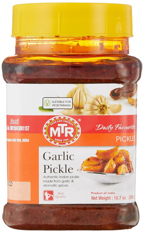 MTR Garlic Pickle-Gms : 300 - www.foodworldmd.com