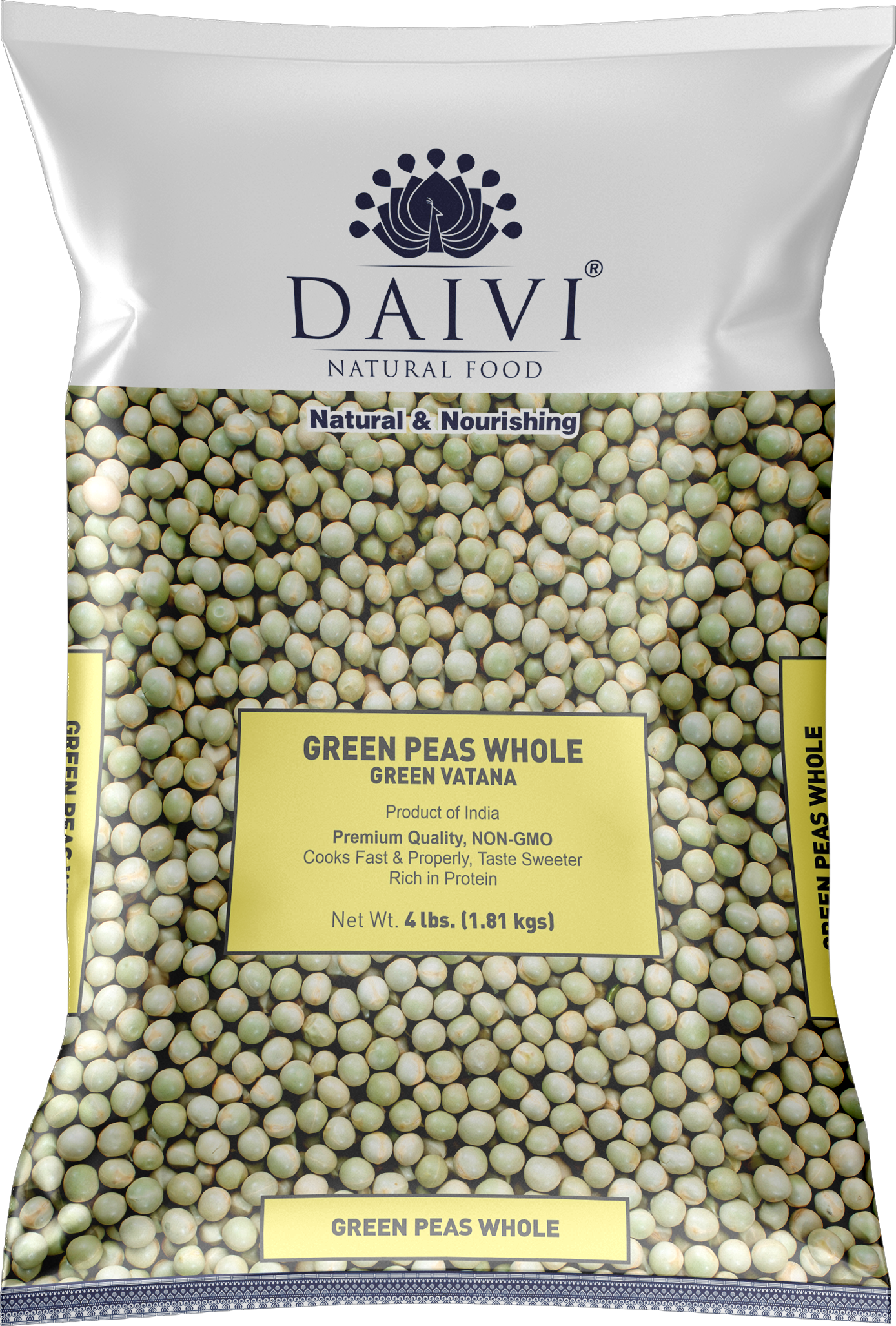 Daivi Green Vatana-Lbs : 4 - www.foodworldmd.com