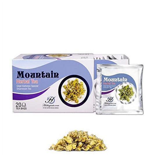 Herboganic Mountain Herbal Tea Bags-Gms : 75 - www.foodworldmd.com