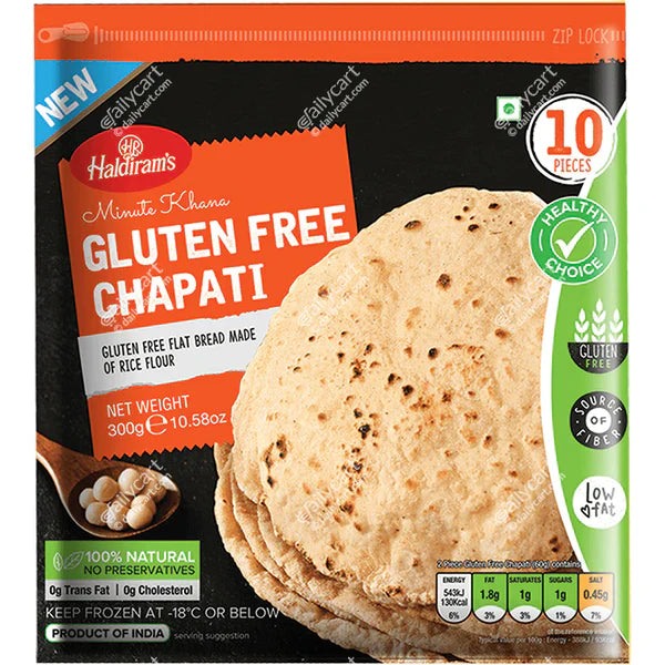 Haldirams Gluten Free Chapati-Gms : 300 - www.foodworldmd.com