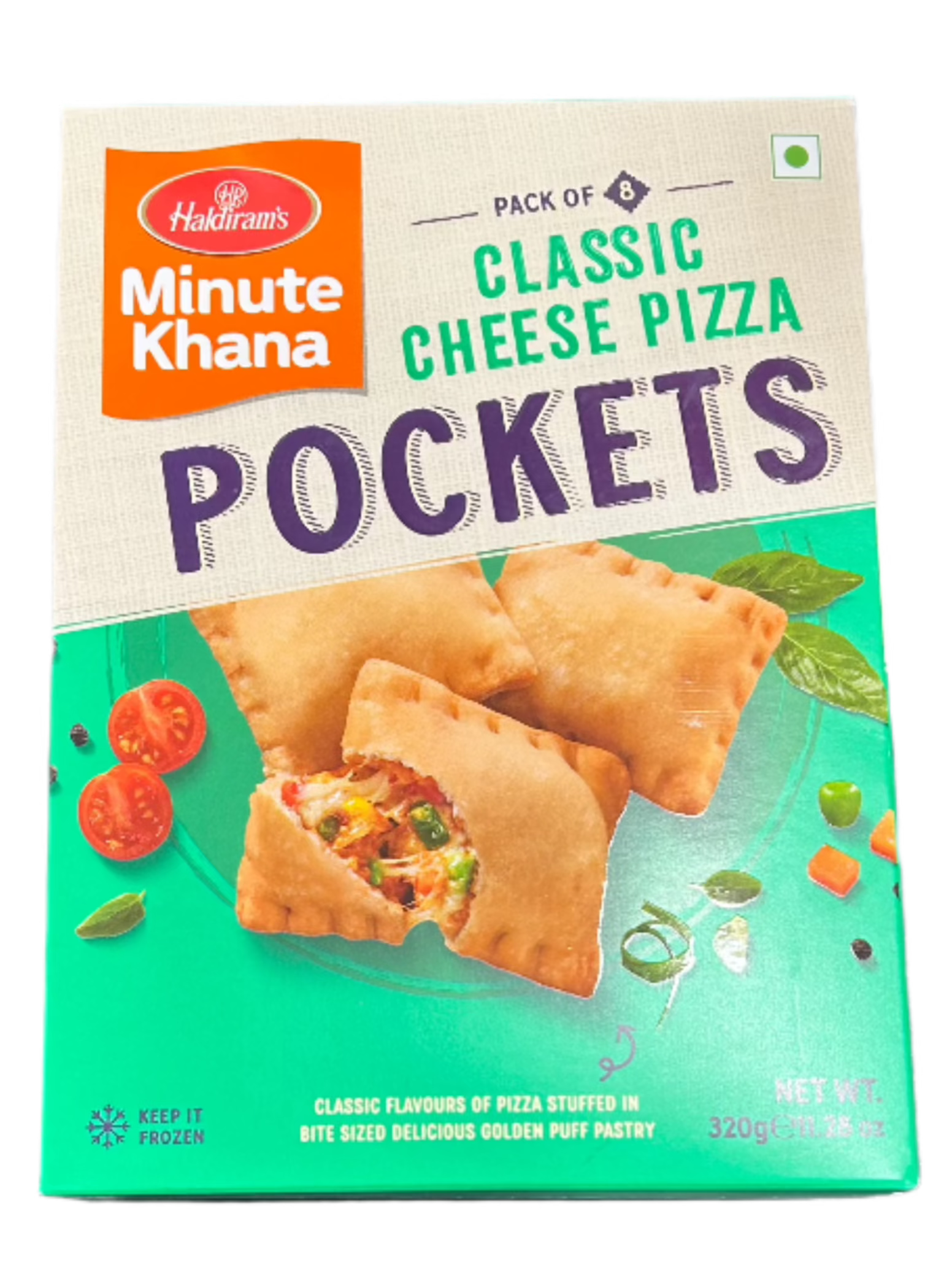 Haldirams Classic Cheese Pizza Pockets-Gms : 320 - www.foodworldmd.com