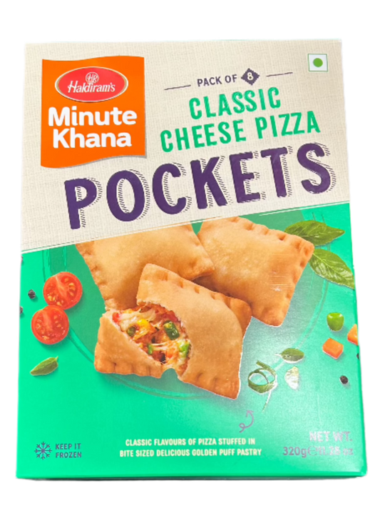 Haldirams Classic Cheese Pizza Pockets-Gms : 320 - www.foodworldmd.com