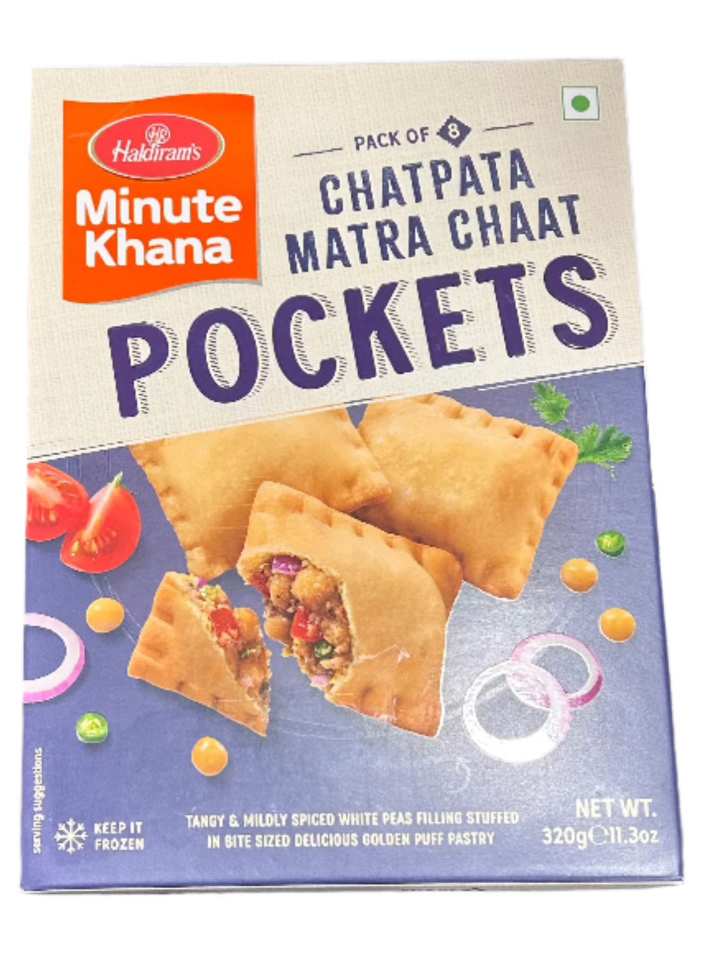 Haldirams Chatpata Matra Chat Pockets-Gms : 320 - www.foodworldmd.com