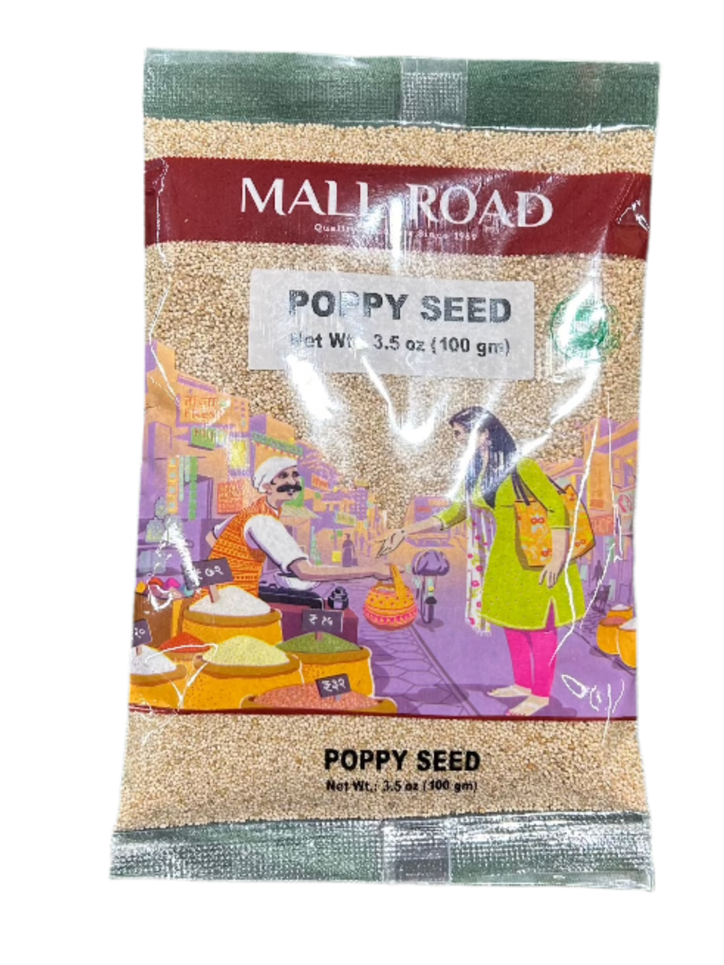 Mall Road Poppy Seed-Gms : 100 - www.foodworldmd.com