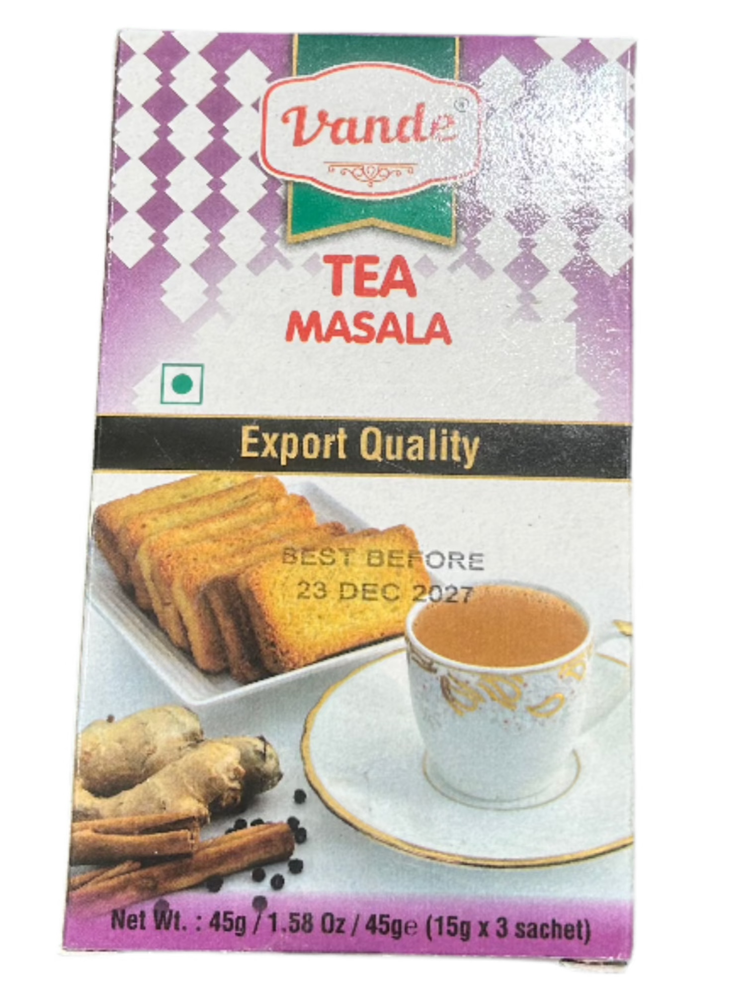 Vande Tea Masala-Gms : 45 - www.foodworldmd.com