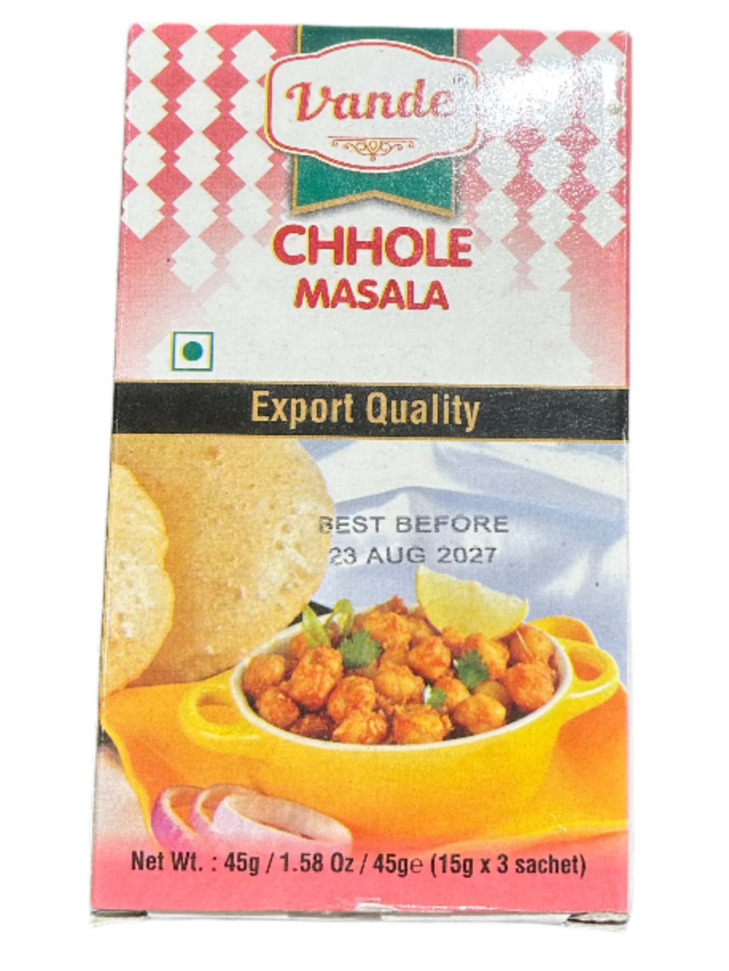 Vande Chhole Masala-Gms : 45 - www.foodworldmd.com