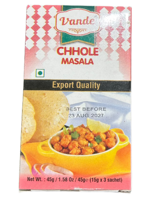 Vande Chhole Masala-Gms : 45 - www.foodworldmd.com