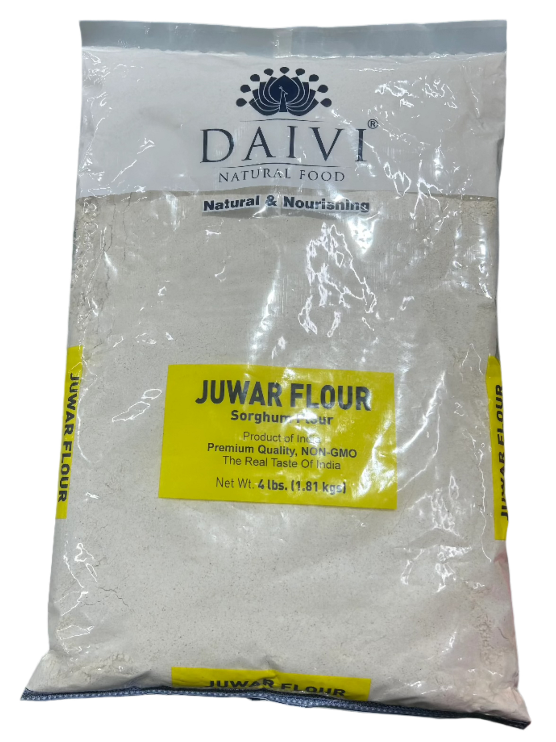 Daivi Juwar Flour-Lbs : 4 - www.foodworldmd.com