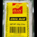 Aksar Citric Acid-Oz : 3.5 - www.foodworldmd.com