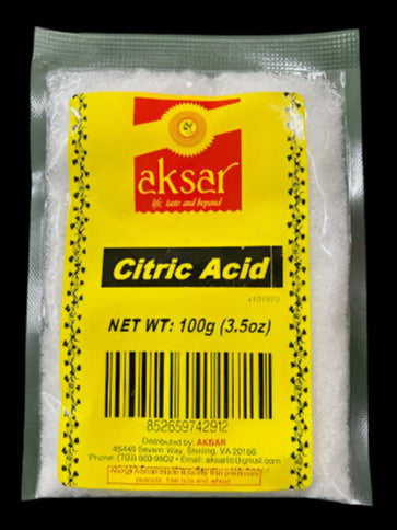 Aksar Citric Acid-Oz : 3.5 - www.foodworldmd.com