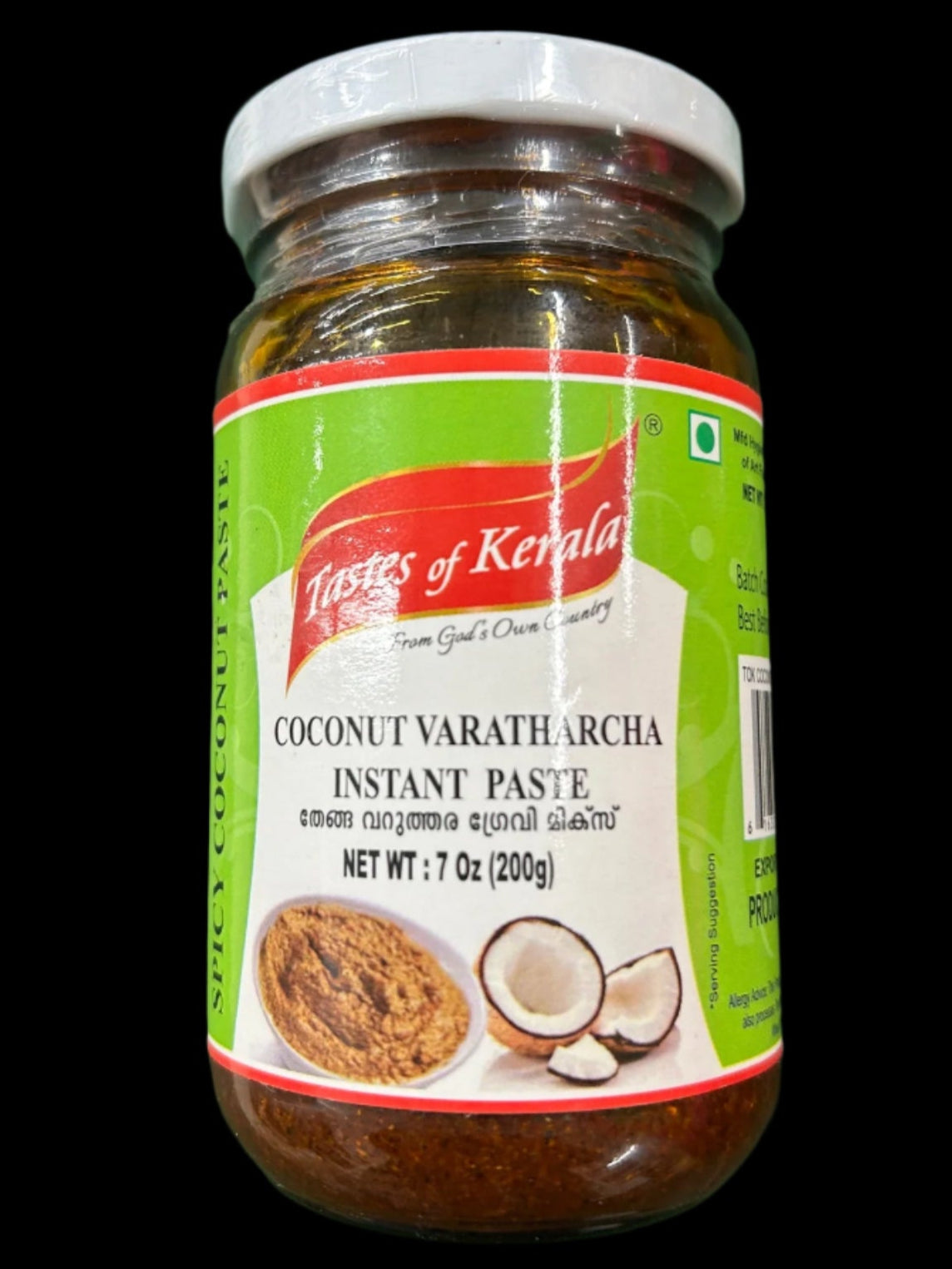 Taste Of Kerala Coconut Varutharacha Paste-Gms : 200 - www.foodworldmd.com