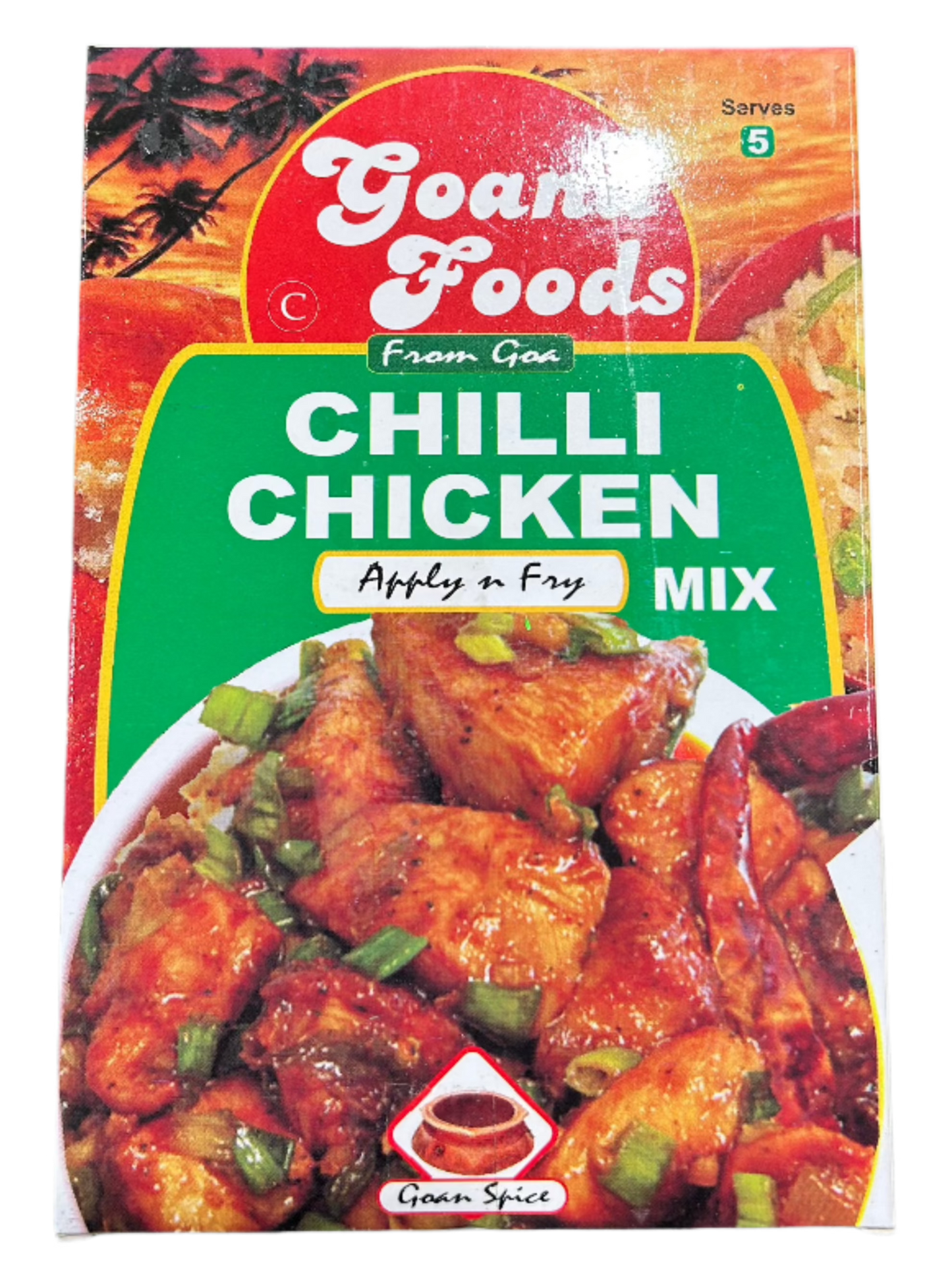 Goan Foods Chilli Chicken Fry Mix-Gms : 100 - www.foodworldmd.com