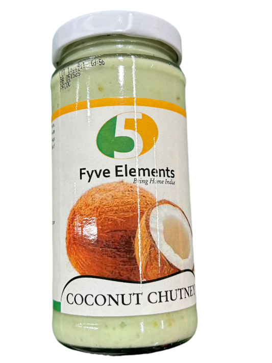 Fyve Elements Coconut Chutney-Oz : 7.5 - www.foodworldmd.com