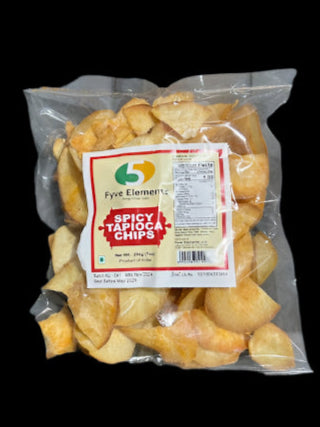 Fyve Elements Spicy Tapioca Chips-Gms : 200 - www.foodworldmd.com