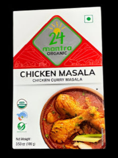 24 Mantra Organic Chicken Masala-Gms : 100 - www.foodworldmd.com