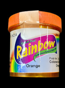 Rainbow Orange Food Color-Gms : 25 - www.foodworldmd.com