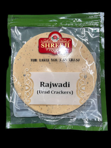 Shreeji Rajwadi Pappad-Gms : 200 - www.foodworldmd.com