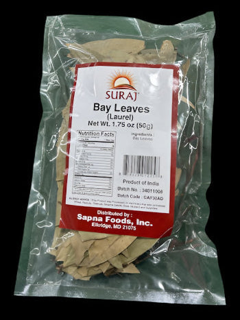 Suraj Bay Leaves-Gms : 50 - www.foodworldmd.com